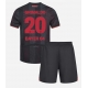 Tanie Strój piłkarski Bayer Leverkusen Alejandro Grimaldo #20 Koszulka Podstawowej dla dziecięce 2025-26 Krótkie Rękawy (+ szorty)